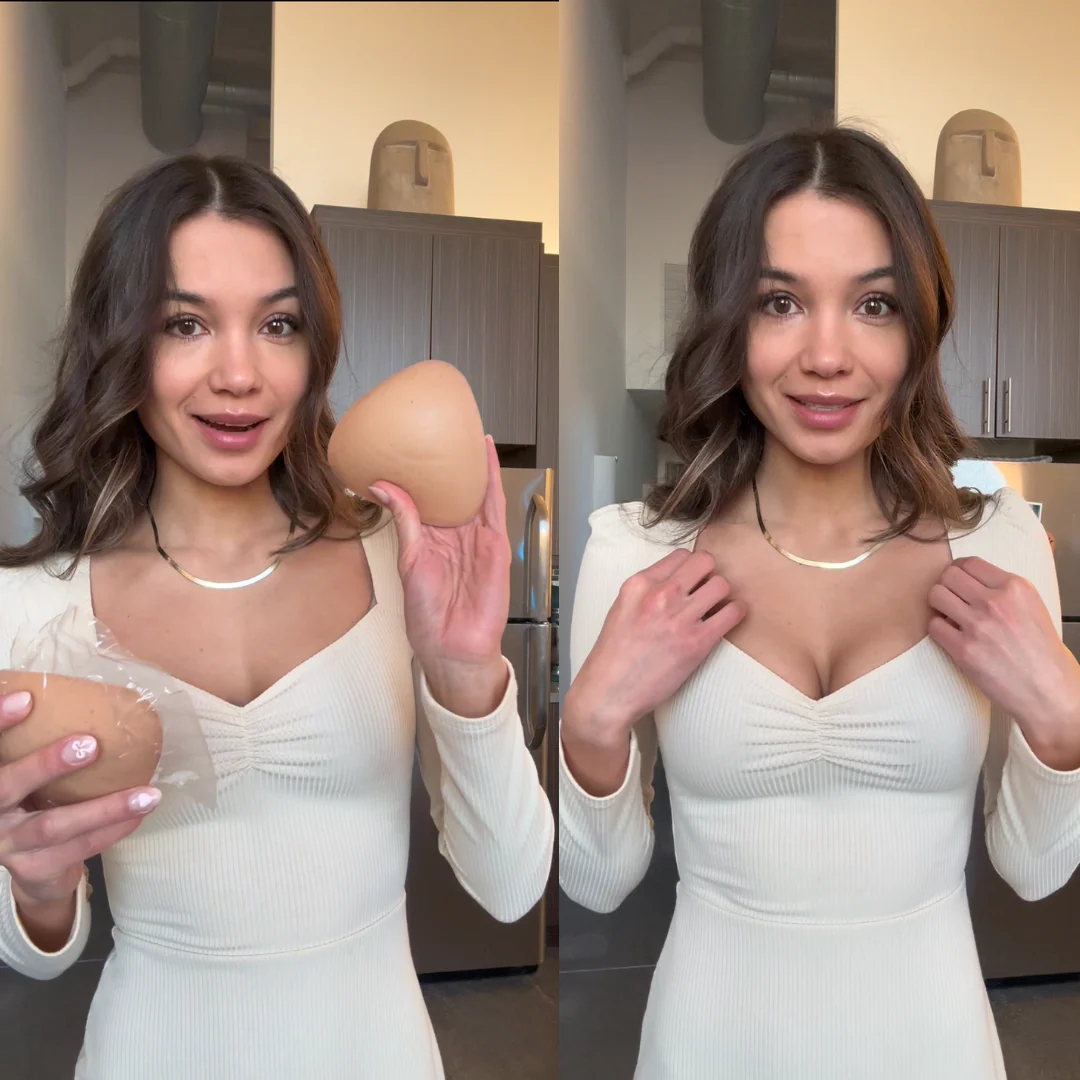 SNOWY Sticky Inserts - Instant Lift & Boost, Washable & Reusable, Outfit Enhancer