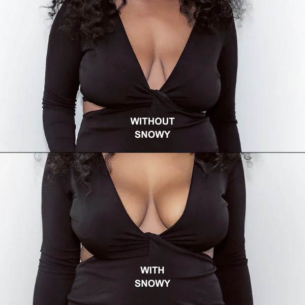 SNOWY Sticky Inserts - Instant Lift & Boost, Washable & Reusable, Outfit Enhancer