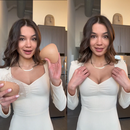 SNOWY Sticky Inserts - Instant Lift & Boost, Washable & Reusable, Outfit Enhancer